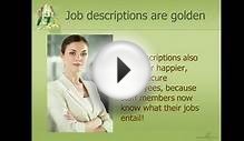 HR Management: Job Descriptions & Job Analysis